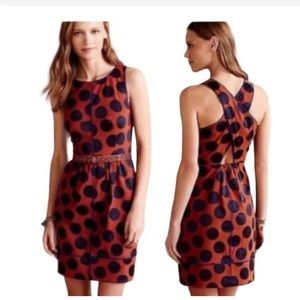 Anthropologie Maeve Sleeveless Polka Dot Rokin Dress. Size 2